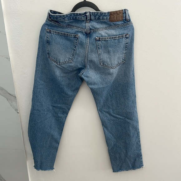 Pull&Bear distressed  wide leg jeans - Picture 3 of 6